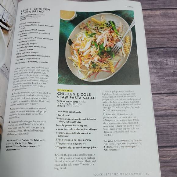 Quick & Easy Recipes For Diabetes - Low Fat- High Fiber- Plant-Based- Whole Food - Picture 3 of 6